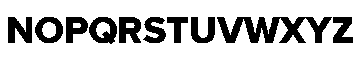 Proxima Nova Extra Bold Font UPPERCASE