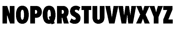 Proxima Nova Extra Condensed Black Font UPPERCASE