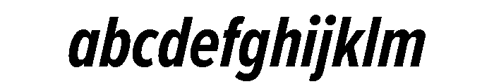 Proxima Nova Extra Condensed Bold Italic FONT