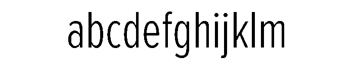 Proxima Nova Extra Condensed Light FONT
