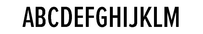 Proxima Nova Extra Condensed Medium Font UPPERCASE