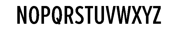 Proxima Nova Extra Condensed Medium Font UPPERCASE