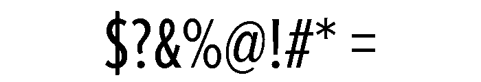 Proxima Nova Extra Condensed Regular Font OTHER CHARS