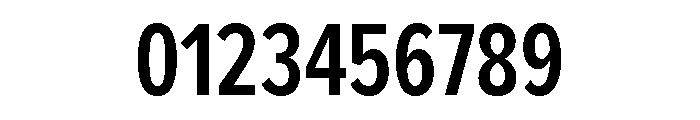 Proxima Nova Extra Condensed Semi Bold Font OTHER CHARS
