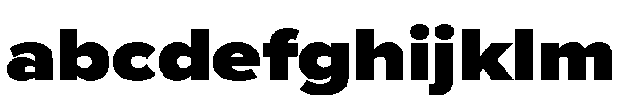 Proxima Nova Extra Wide Black FONT