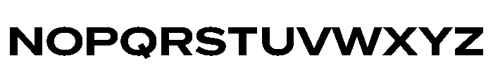 Proxima Nova Extra Wide Bold Font UPPERCASE
