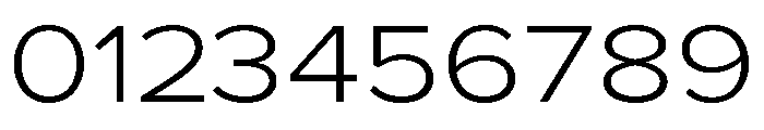 Proxima Nova Extra Wide Light Font OTHER CHARS
