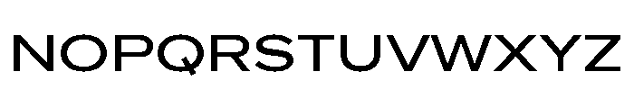 Proxima Nova Extra Wide Medium Font UPPERCASE