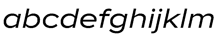 Proxima Nova Extra Wide Regular Italic FONT
