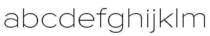 Proxima Nova Extra Wide Thin FONT
