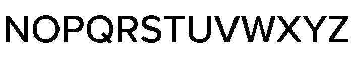 Proxima Nova Medium Font UPPERCASE
