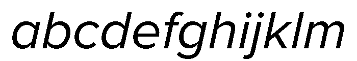 Proxima Nova Thai Looped Regular Italic FONT