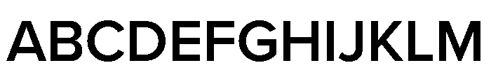 Proxima Nova Thai Looped Semi Bold Font UPPERCASE