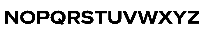 Proxima Nova Wide Bold Font UPPERCASE