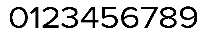 Proxima Nova Wide Regular Font OTHER CHARS