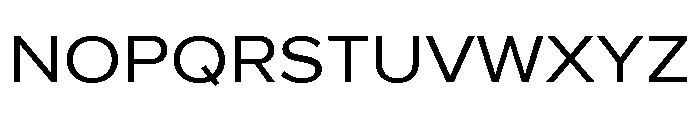 Proxima Nova Wide Regular Font UPPERCASE