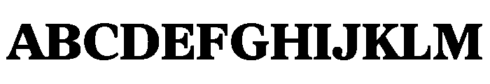 Proxima Sera Black Font UPPERCASE