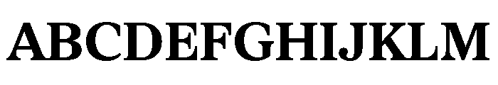 Proxima Sera Bold Font UPPERCASE