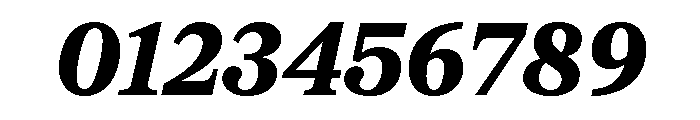 Proxima Sera Extra Bold Italic Font OTHER CHARS