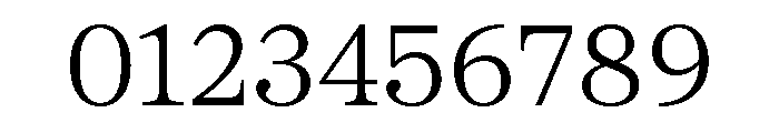Proxima Sera Light Font OTHER CHARS