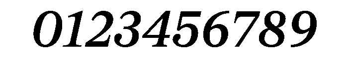 Proxima Sera Medium Italic Font OTHER CHARS