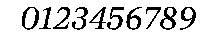 Proxima Sera Regular Italic Font OTHER CHARS