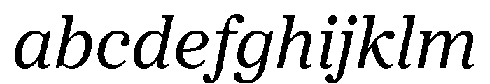 Proxima Sera Regular Italic FONT