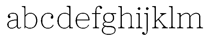 Proxima Sera Thin FONT
