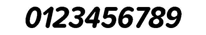 Proxima Soft Condensed Bold Italic Font OTHER CHARS