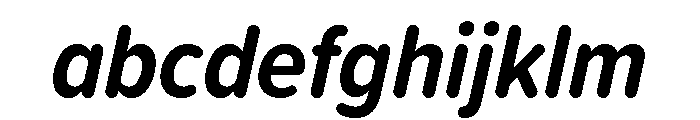 Proxima Soft Condensed Bold Italic FONT