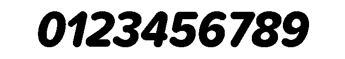 Proxima Soft Condensed Extra Bold Italic Font OTHER CHARS