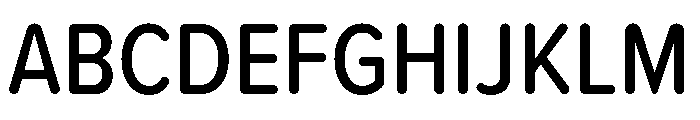 Proxima Soft Condensed Medium Font UPPERCASE