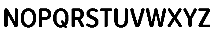 Proxima Soft Condensed Semi Bold Font UPPERCASE