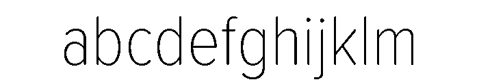 Proxima Soft Condensed Thin FONT