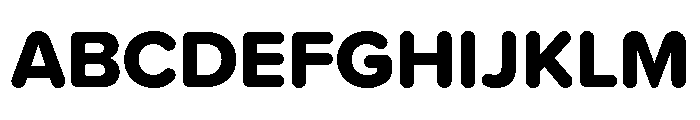 Proxima Soft Extra Bold Font UPPERCASE