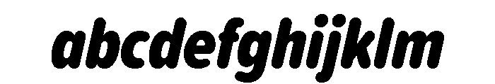 Proxima Soft Extra Condensed Black Italic FONT