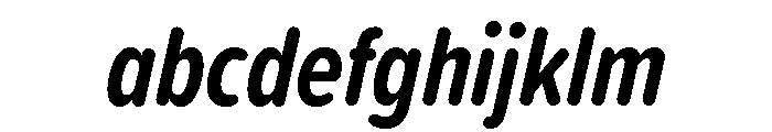 Proxima Soft Extra Condensed Bold Italic FONT