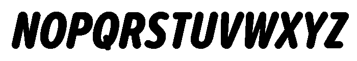Proxima Soft Extra Condensed Extra Bold Italic Font UPPERCASE