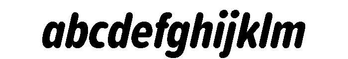 Proxima Soft Extra Condensed Extra Bold Italic FONT