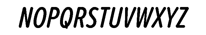 Proxima Soft Extra Condensed Medium Italic Font UPPERCASE