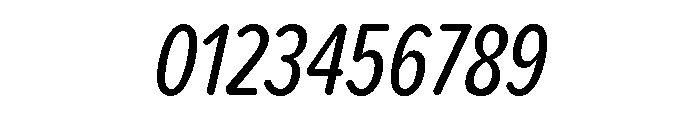 Proxima Soft Extra Condensed Regular Italic Font OTHER CHARS