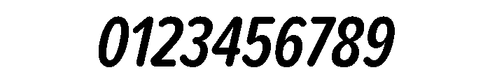 Proxima Soft Extra Condensed Semi Bold Italic Font OTHER CHARS