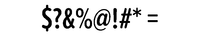 Proxima Soft Extra Condensed Semi Bold Font OTHER CHARS