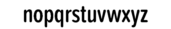Proxima Soft Extra Condensed Semi Bold Font LOWERCASE