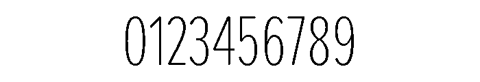 Proxima Soft Extra Condensed Thin Font OTHER CHARS