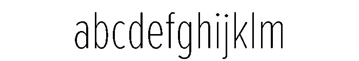 Proxima Soft Extra Condensed Thin FONT