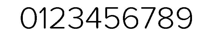 Proxima Soft Light Font OTHER CHARS