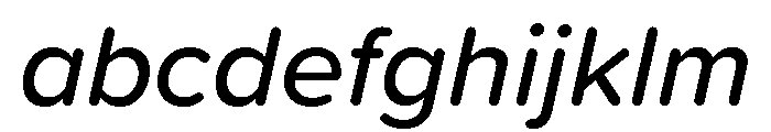 Proxima Soft Medium Italic FONT