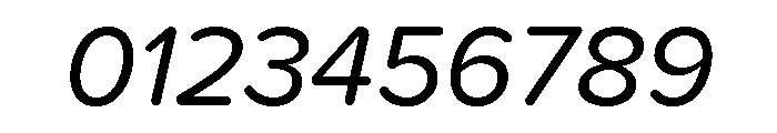 Proxima Soft Regular Italic Font OTHER CHARS