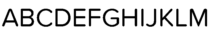 Proxima Soft Regular Font UPPERCASE